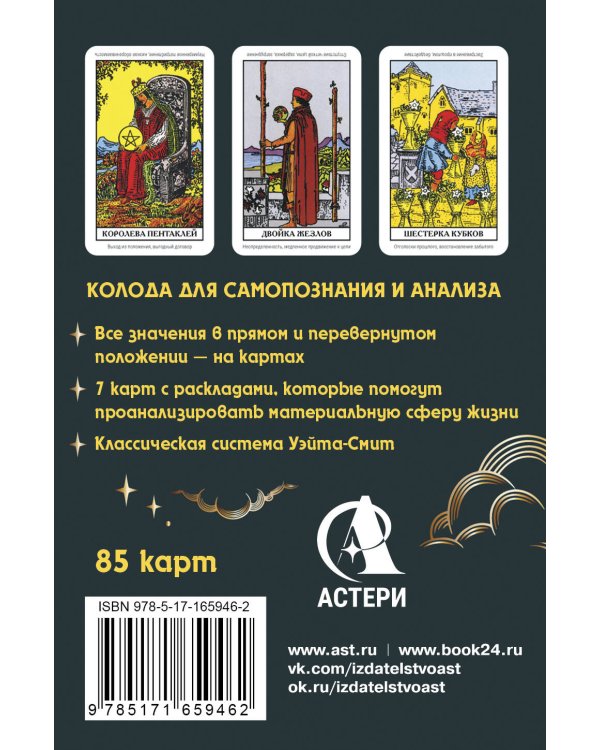 Денежное гадание Таро Уэйта. Предсказания на каждый день