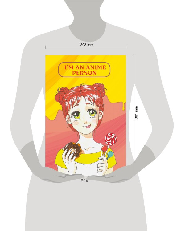 Обложка для паспорта. I'm an anime person
