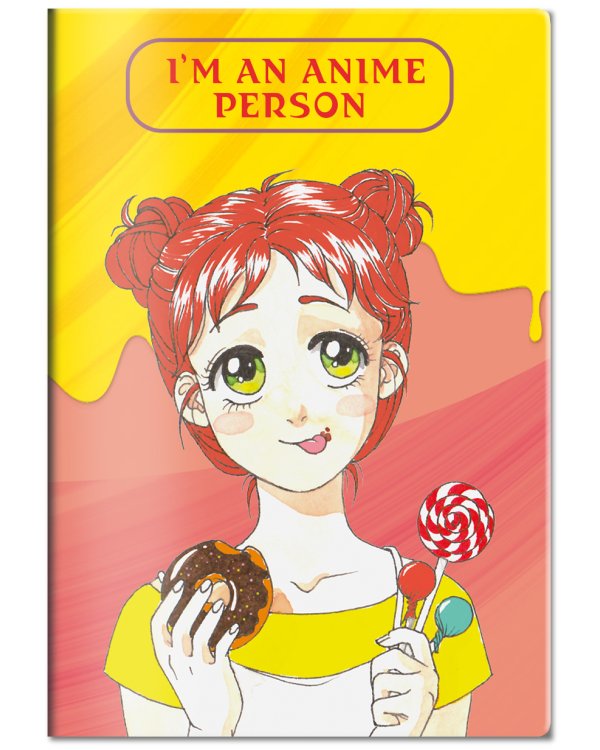 Обложка для паспорта. I'm an anime person