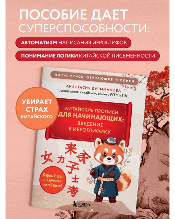 Китайские прописи для начинающих: введение в иероглифику