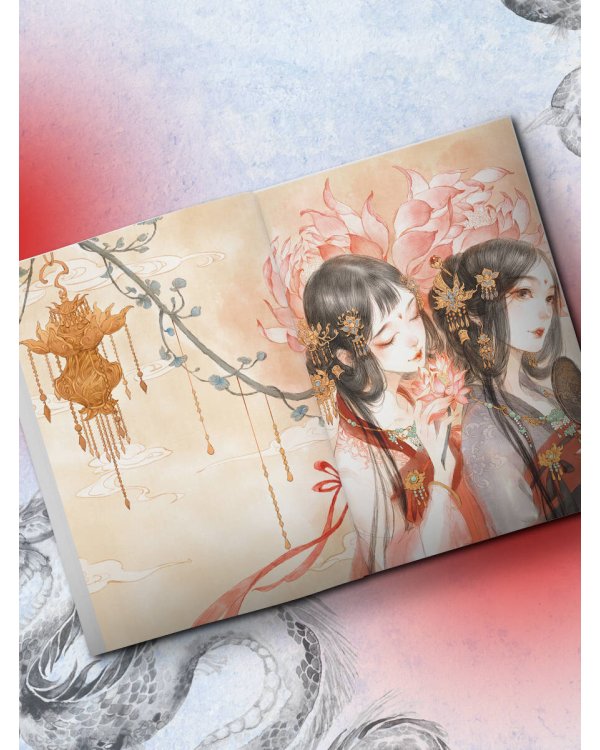 В поисках тени меж цветов. Иллюстрации Гу Гэли