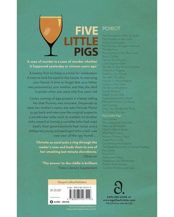 Five Little Pigs (Agatha Christie) Пять поросят (Агата Кристи) /Книги на английском языке