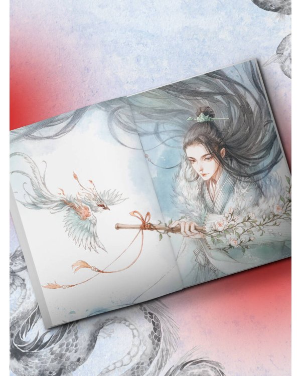 В поисках тени меж цветов. Иллюстрации Гу Гэли