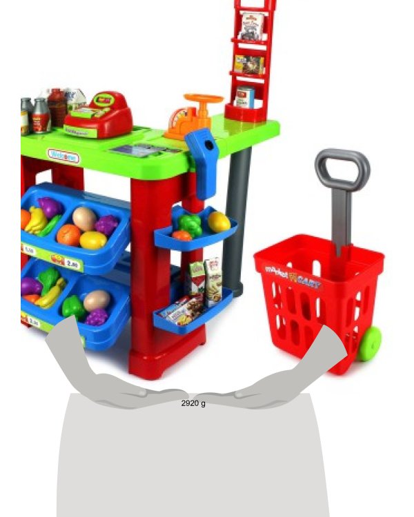 Набор Магазин, XXL, ND, Girl, Boy, Prof, Большой магазин с Тележкой для покупок