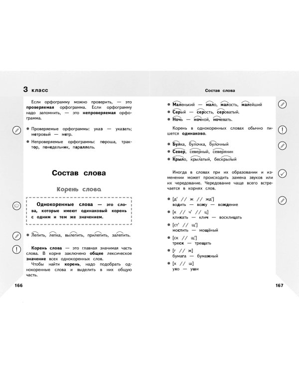 Справочник по русскому языку для учеников 1-4 классов
