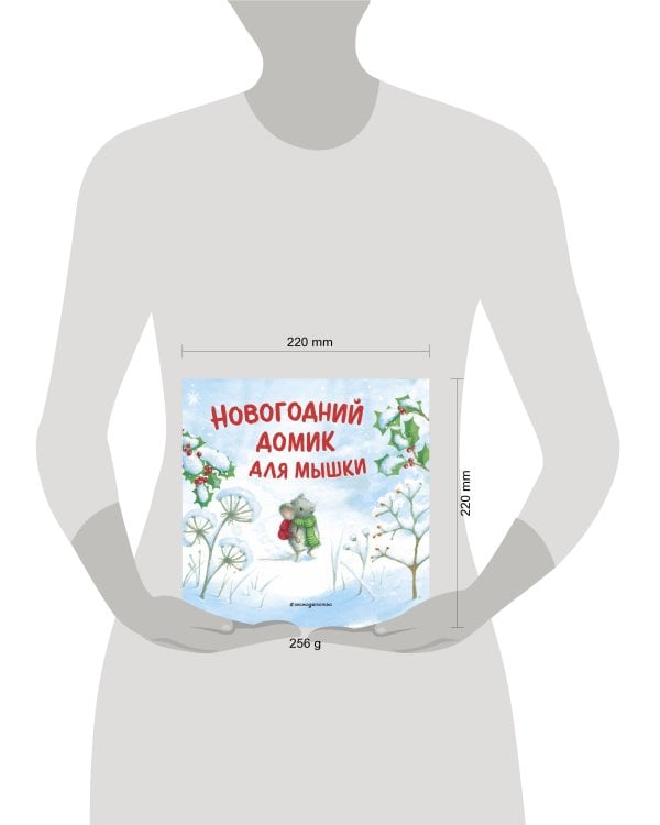 Комплект из 2 книжек к Новому году в подарочном оформлении. Новогодние подарки для Снежной Зайки + Новогодний домик для Мышки (ИК)