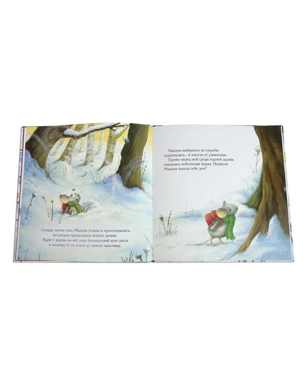 Комплект из 2 книжек к Новому году в подарочном оформлении. Новогодние подарки для Снежной Зайки + Новогодний домик для Мышки (ИК)