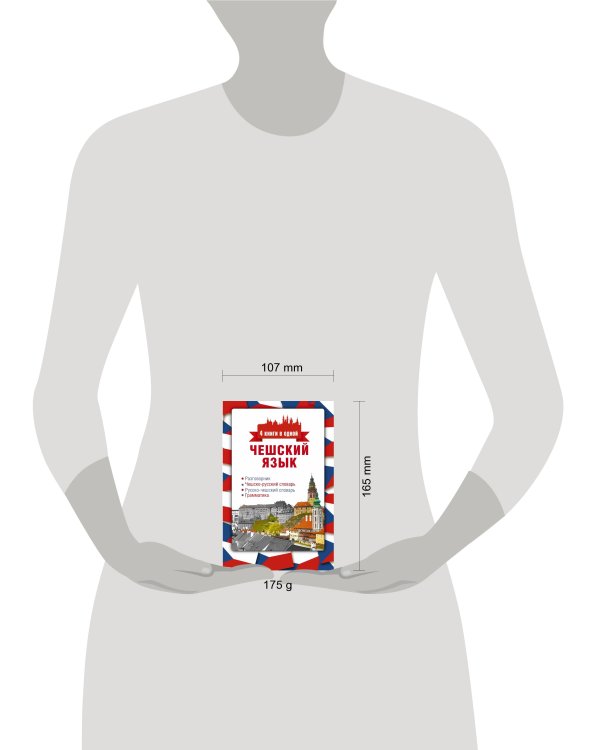 Чешский язык. 4 книги в одной: разговорник, чешско-русский словарь, русско-чешский словарь, грамматика