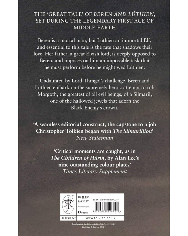 Beren and luthien (Tolkien J.R.R.) Берен и Лютиен (Д.Р.Р Толкин) /Книги на английском языке