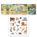 Многоразовые наклейки. Животные