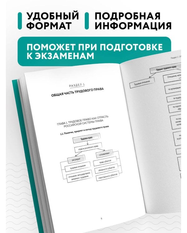 Трудовое право в схемах и определениях. 2-е издание. Исправленное и дополненное