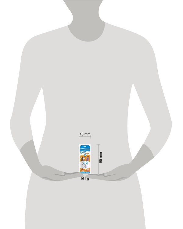 Многоразовые прописи на пружинке. 4+ Пишем буквы и цифры (с фломастером)