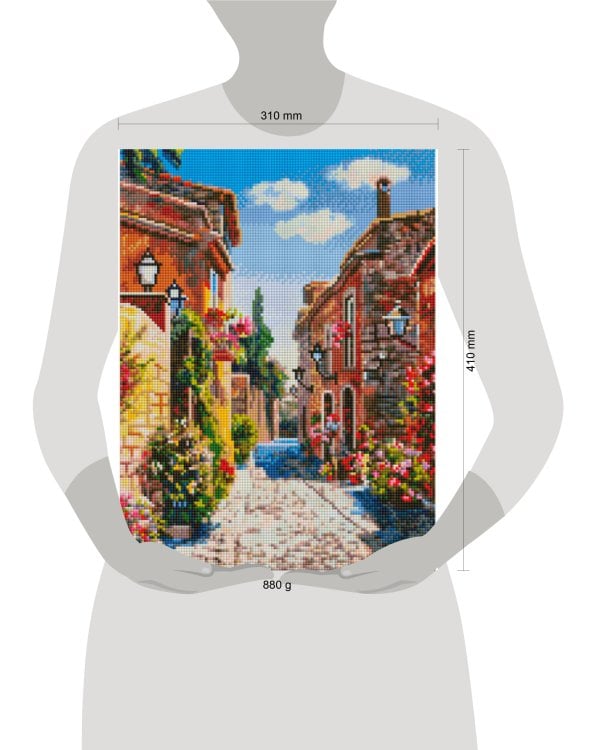 3855-AM-S Испания. Улочка средневекового города Ператальяда