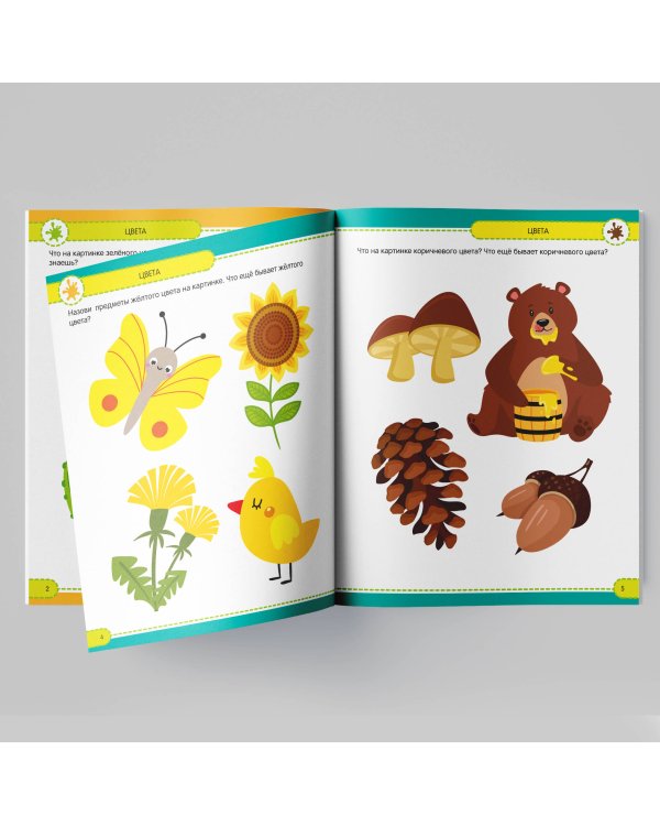 Развивающие задания для дошкольников. Первые знания