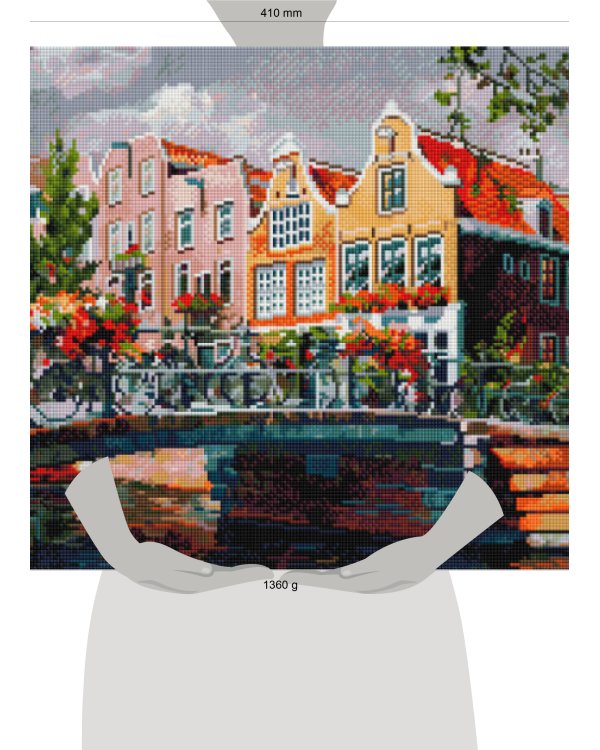 988-AT-S Амстердам. Мост через канал