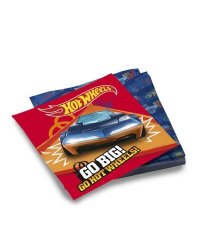 Hot Wheels. Салфетки бумажные трехслойные 33*33 см, 20 шт