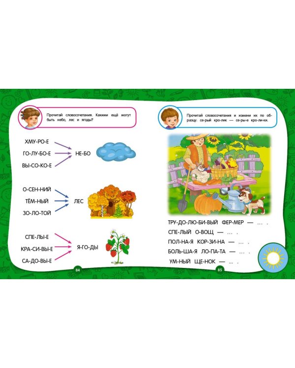 Полный годовой курс занятий: для детей 5-6 лет