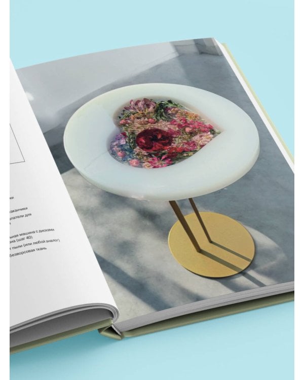 Эпоксидный сад. Цветы в украшениях, декоре, мебели