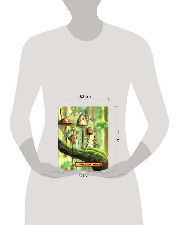 Читательский дневник. Сказочные домики. Эльфы (с анкетой)