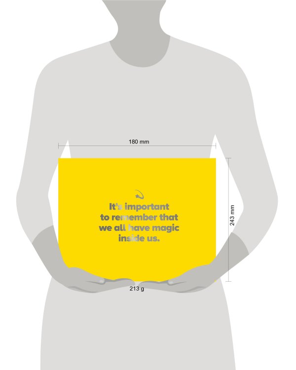 Скетчбук желтый (230х180 мм, офсет 160 гр., 40 страниц, евроспираль)