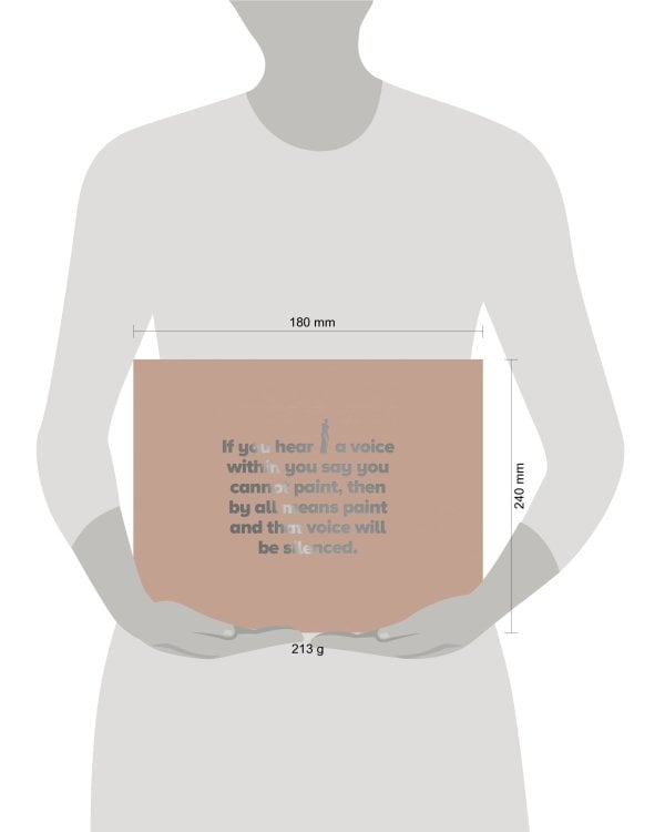 Скетчбук коричневый (230х180 мм, офсет 160 гр., 40 страниц, евроспираль)