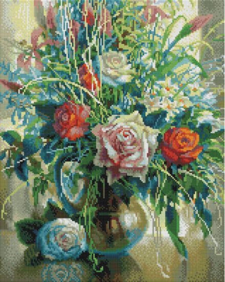 939-KT-S Натюрморт с белой розой