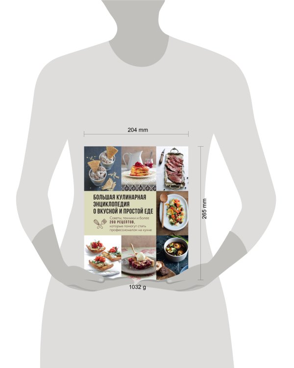 Большая кулинарная энциклопедия о вкусной и простой еде. Советы, техники и более 200 рецептов, которые помогут стать профессионалом на кухне