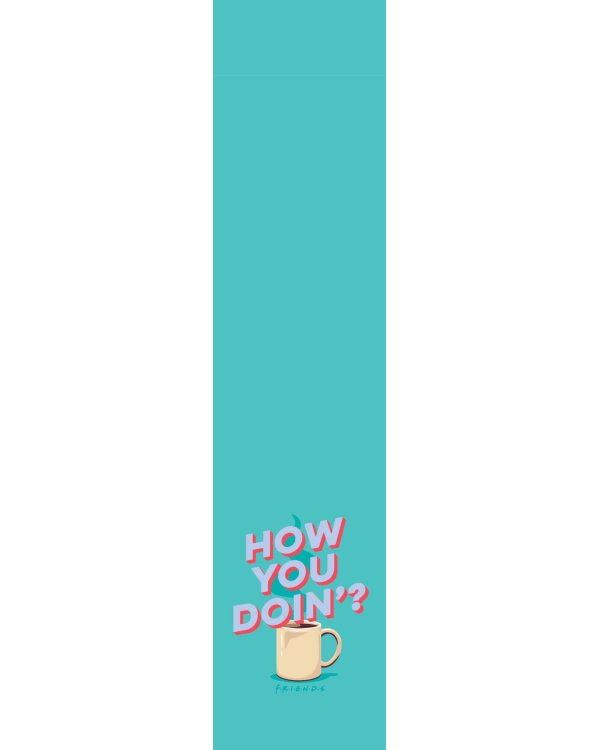 Закладка с резинкой. Friends. How you doing?