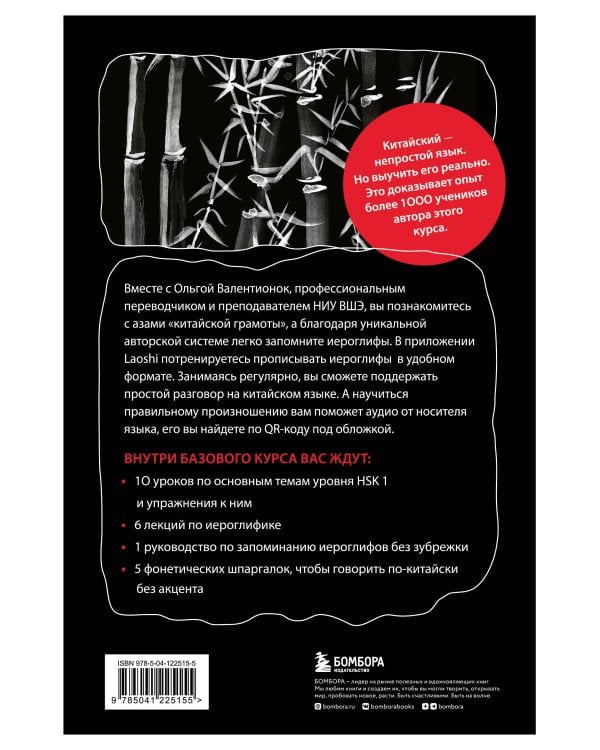 Китайский язык. Базовый курс. Разговорная практика, основы фонетики, иероглифики и грамматики