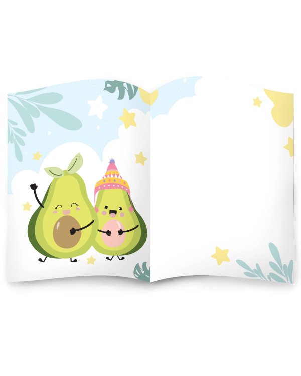 Блокнот позитивного настроения. AVOCADO MOOD