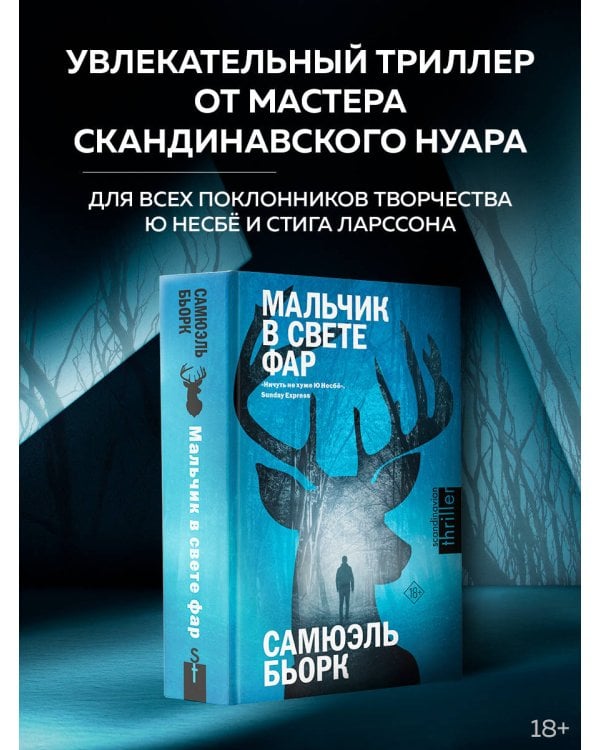 Мальчик в свете фар