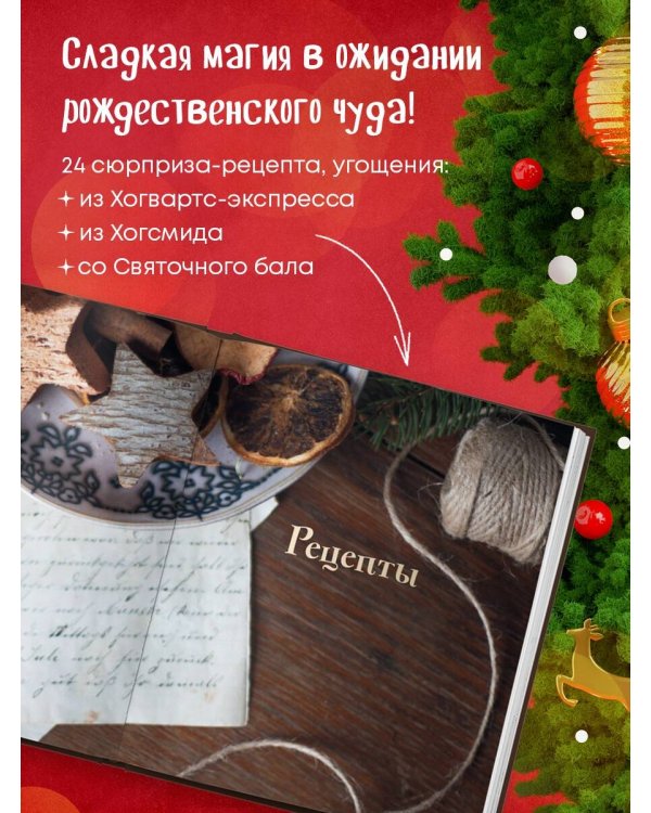 Кулинарный адвент-календарь. Рецепты выпечки Гарри Поттера. 24 сладких сюрприза из волшебного мира