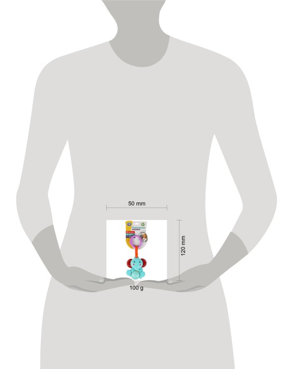 Развивающая игрушка слон с шариком Умка в кор.2*72шт