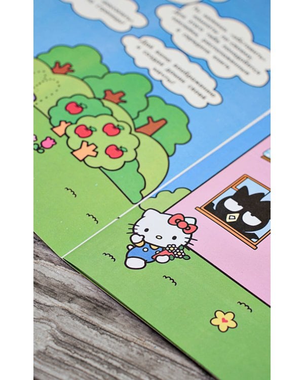 Hello Kitty and Friends. Дом твоей мечты с наклейками