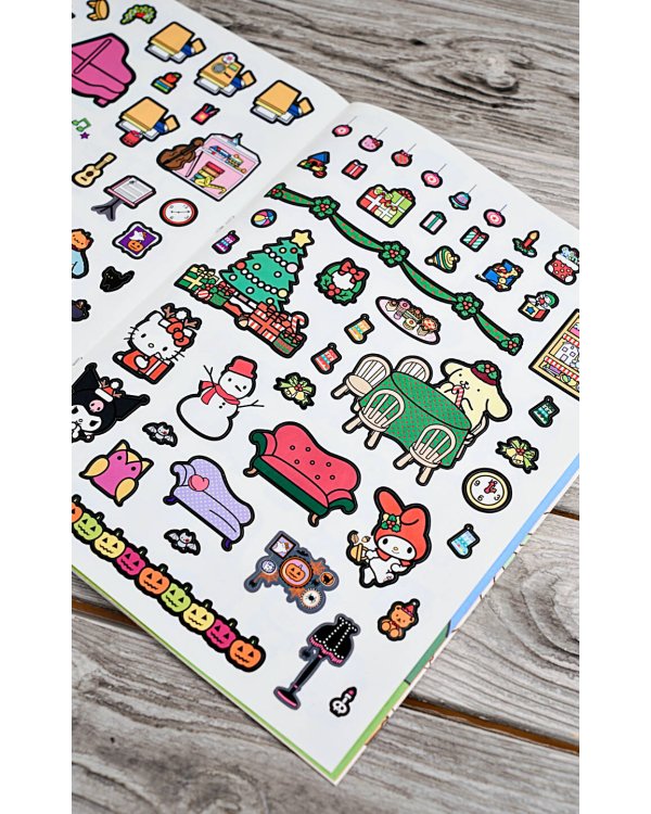 Hello Kitty and Friends. Дом твоей мечты с наклейками