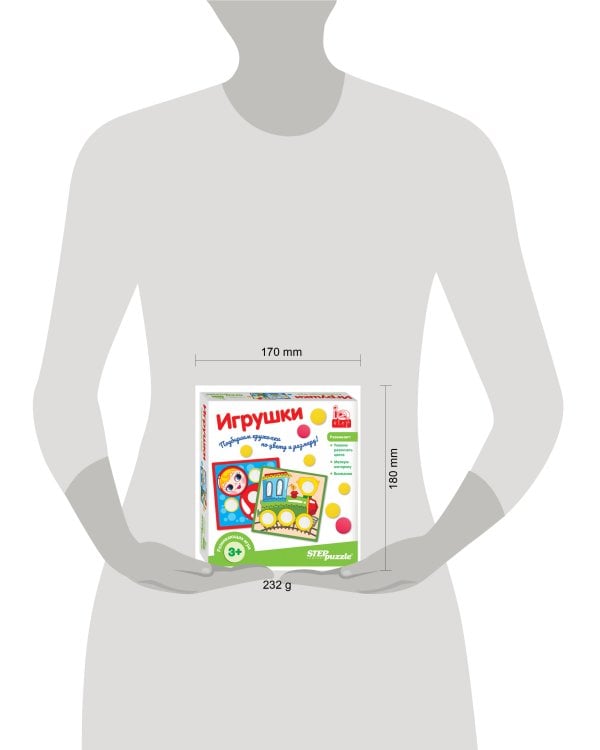 Развивающая игра "Игрушки" (IQ step)
