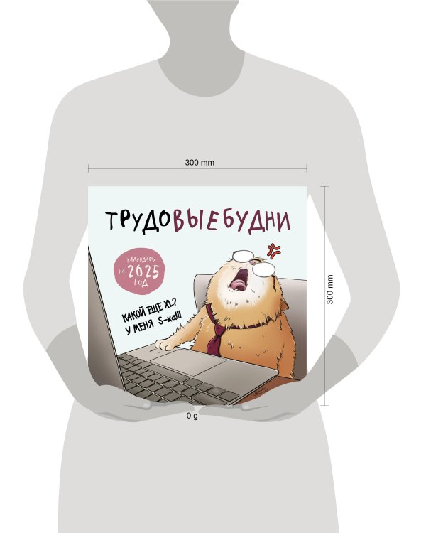 Трудовыебудни. Календарь настенный на 2025 год (300х300)