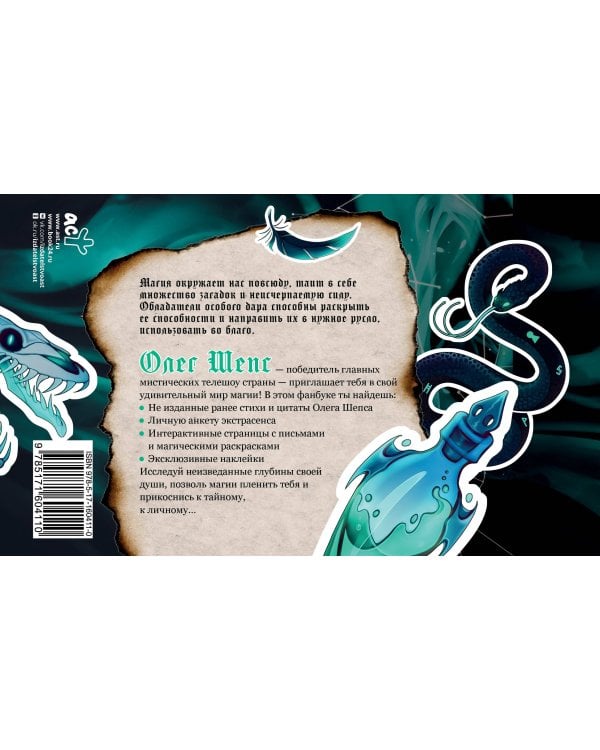 Пленительная магия. Фанбук