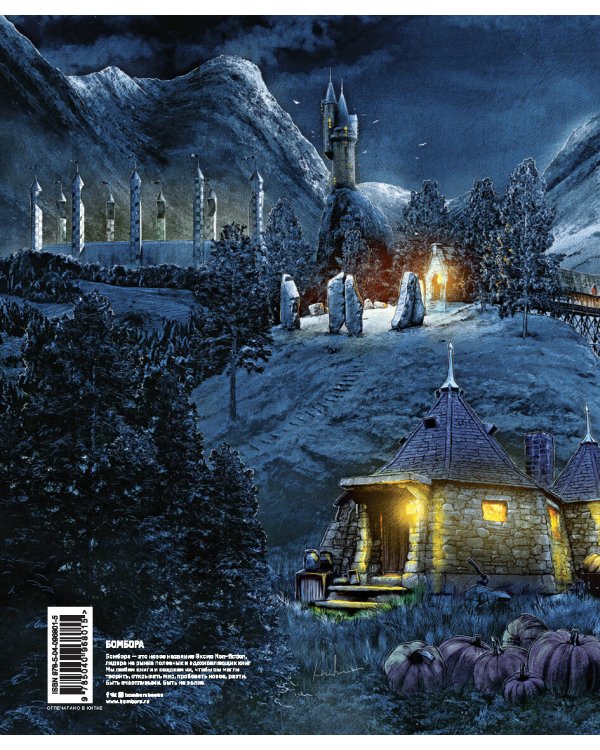 Гарри Поттер. Трехмерная карта Хогвартса и Хогсмида