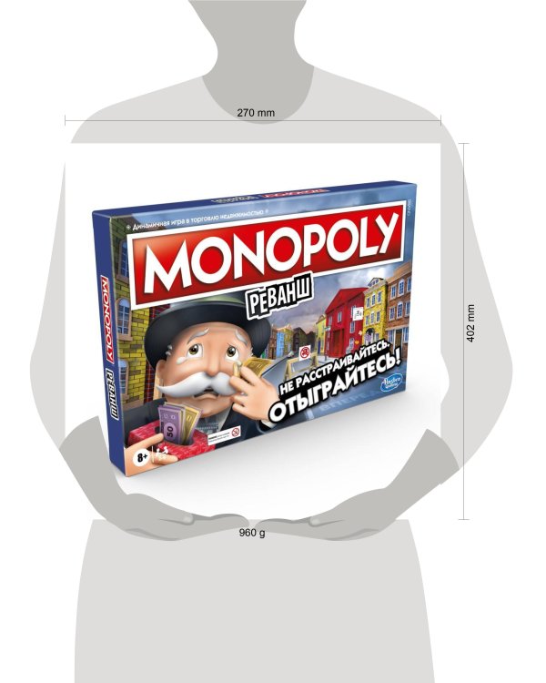 Monopoly Настольная игра Монополия Реванш E9972
