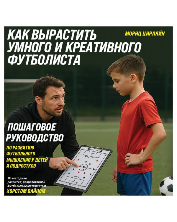 Как вырастить умного и креативного футболиста. Пошаговое руководство по развитию футбольного мышления у детей и подростков