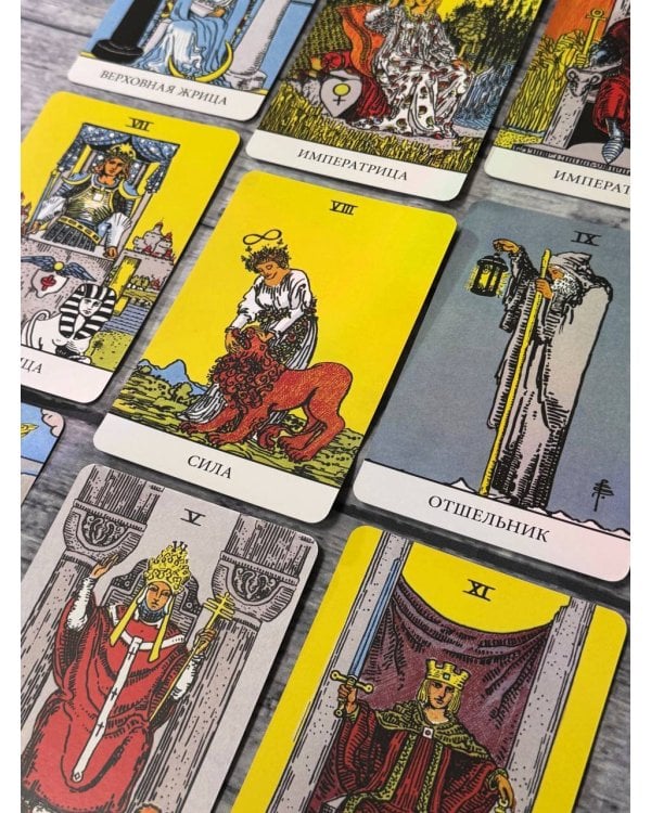 Бесконечное Таро Уэйта. Классические иллюстрации Смит без рамок