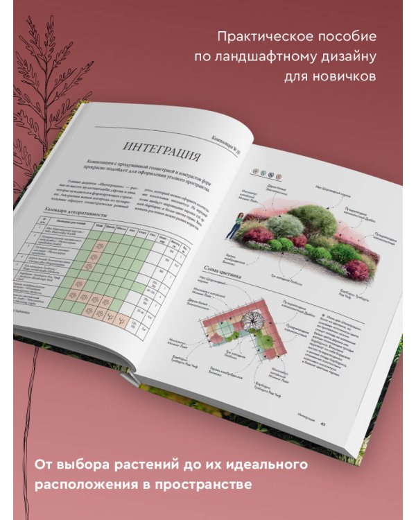 60 готовых решений для вашего сада. Ландшафтные композиции с деревьями, кустарниками и многолетниками