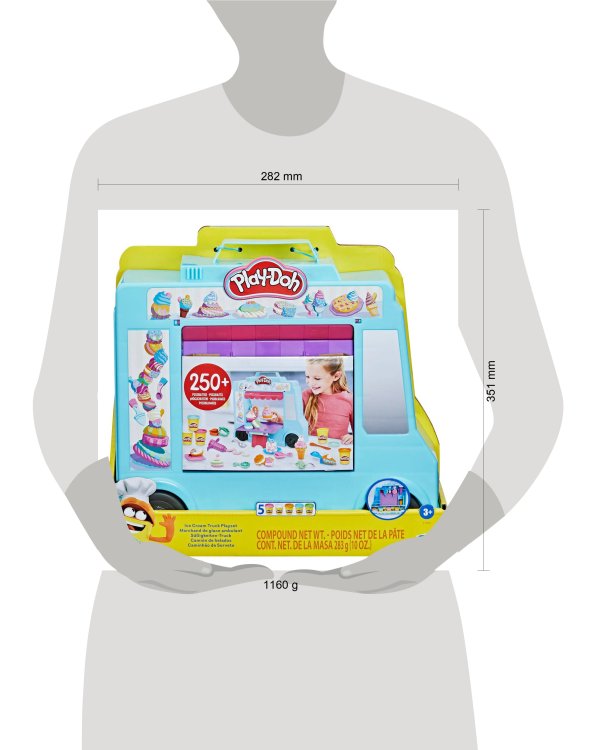 Play-Doh Грузовичок с мороженным F1390