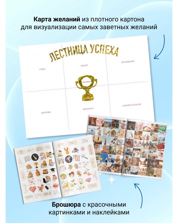 Лестница успеха: супернавыки для победителей (карта желаний в тубусе)