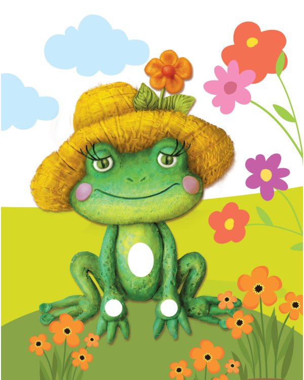 Жужа и Капа. Рисуем пальчиками. Раскраска с заданиями