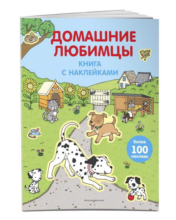 4+ Домашние любимцы (с наклейками)