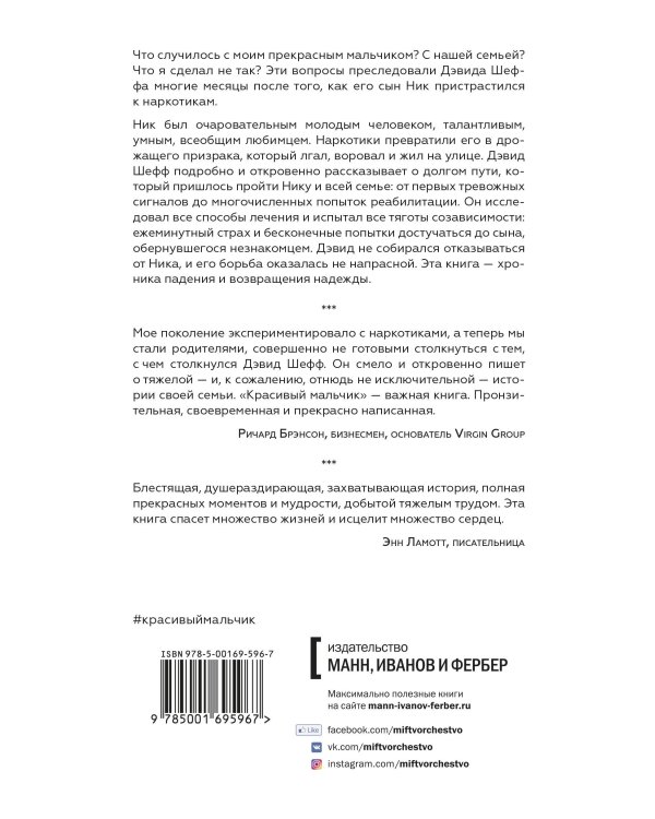 Красивый мальчик. Правдивая история отца, который боролся за сына