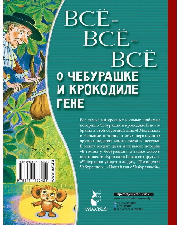Всё-всё-всё о Чебурашке и Крокодиле Гене