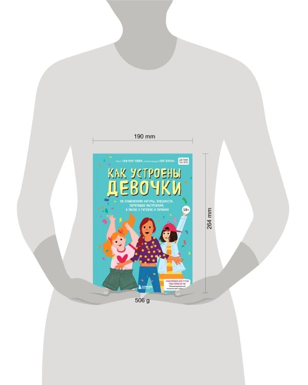 Как устроены девочки. Об изменениях фигуры, внешности, перепадах настроения, а также о гигиене и питании